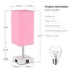 Woderdeng Touch Control Bedside Lamp - 3-Way Dimmable Table Lamps