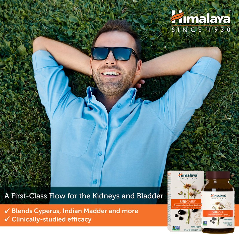 Himalaya UriCare – Herbal Kidney & Bladder Support with Shilajeet,