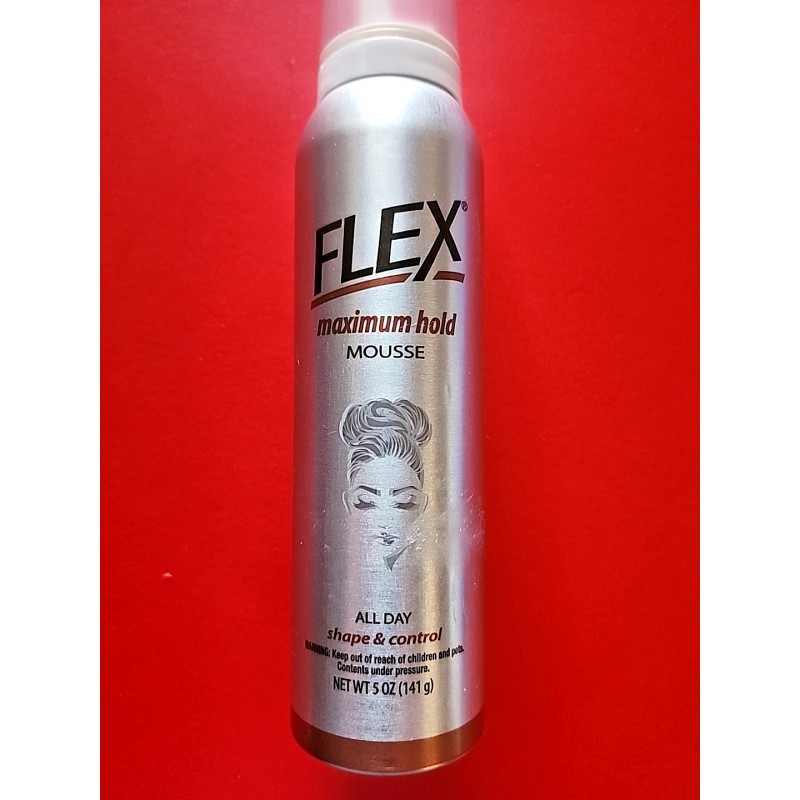 Flex 2 PACKFLEX MAXIMUM HOLD HAIR MOUSSE AL DAY SHAPE