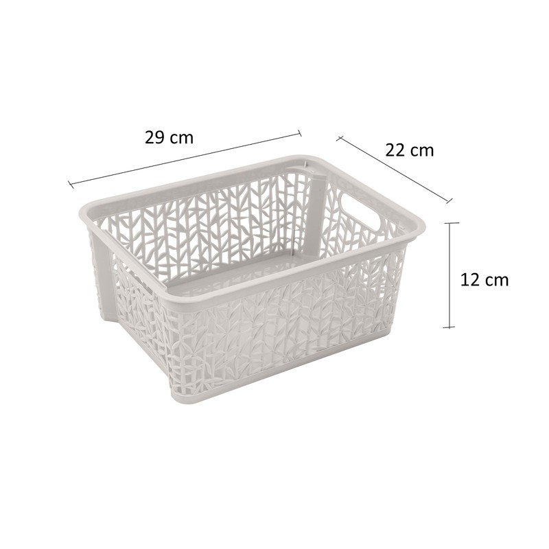 BranQ – Home essential Universal, multifunctional, adjustable storage basket in