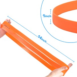 Upgrade Band Saw Tires - 14" x 1" x .095" Compatible with Jet, Grizzly, Powermatic - Urethane Rubber Replacement Parts for Bandsaws & Accessories - (2 Pack)