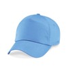 Beechfield Junior Original 5 Panel Cap Colour=Sky Blue Size=O/S