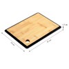KESPER Bamboo Chopping Board, Dimensions: 27 x 19 x 1.5