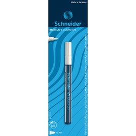 Schneider Paint Marker Maxx 271 Marker Pens 1–2 MM White, 1 blister Pack