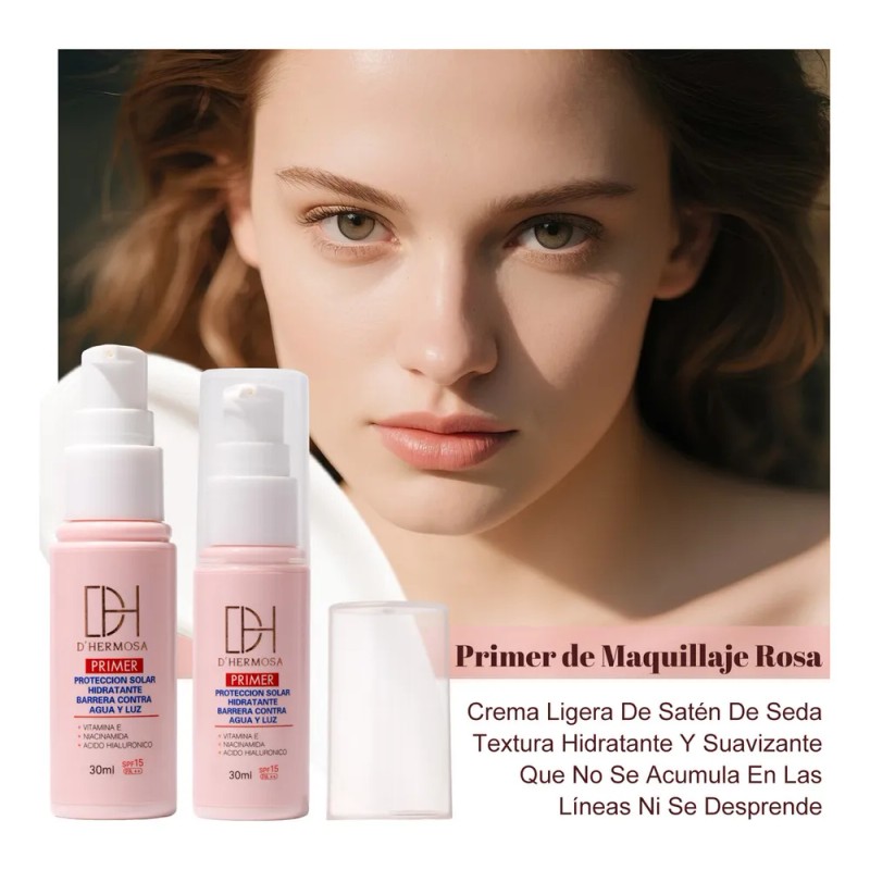 Primer Maquillaje DH Crema SPF 15 Reduce Poros Hipoalergnico 30ml