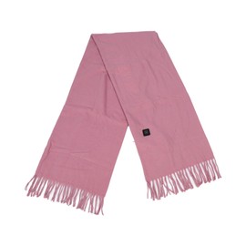 USB Heating Scarf Plain Color Tassel Decoration Pocket Electronic Heated Neck Scarf for Winter Purple