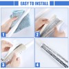 Kingdder 6 Pcs Pipe Insulation Foam Tube Self Adhesive Pipe