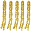 POFET 5 x 2m Gold Metallic Garland Glitter Hanging Decoration