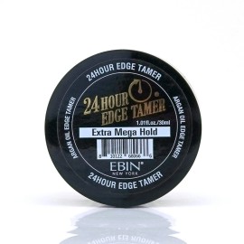 Extra Mega Hold Edge Tamer Gel for All Hair Types 1.01 Fl Oz Cruelty Free