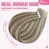 YoungSee Invisible Tape in Hair Extensions Brown Highlight Invisible Tape