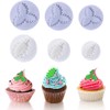 6PCS Christmas Fondant Moulds Holly Leaf Plunger Cutter Holly Leaf