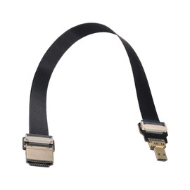 Xiwai CYFPV Cable plano HDMI macho a Micro HDMI macho FPC 1080P para fotografía aérea FPV HDTV multicopter (0,2 m)