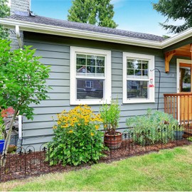 20 Pack Decorative Garden Fence Panels No Dig Fencing, Total 16.5in (H) x 20ft (L), Rustproof Metal Wire Garden Fence Border, Small Animal Barrier Fence for Dog