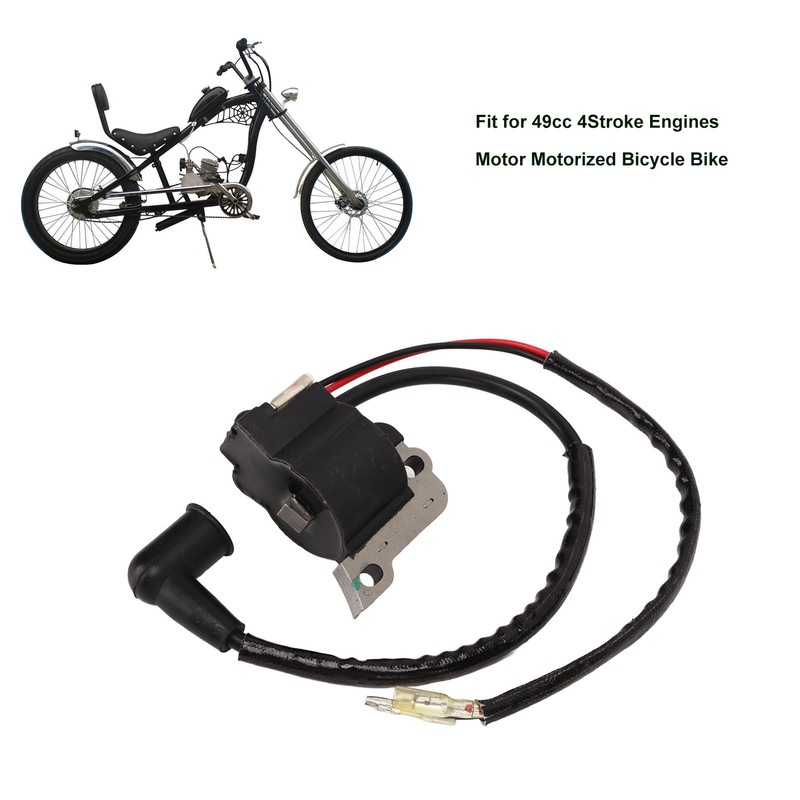 CDI Module Ignition Coil Assembly for 49cc 4Stroke Engines Motor