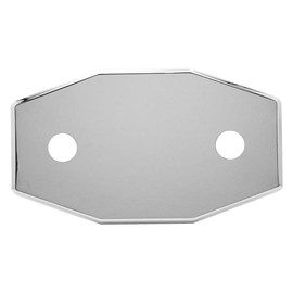 Westbrass A504-26 Two-Hole Remodel Cover Plate for Bathtub and Shower Valves, Polished Chrome