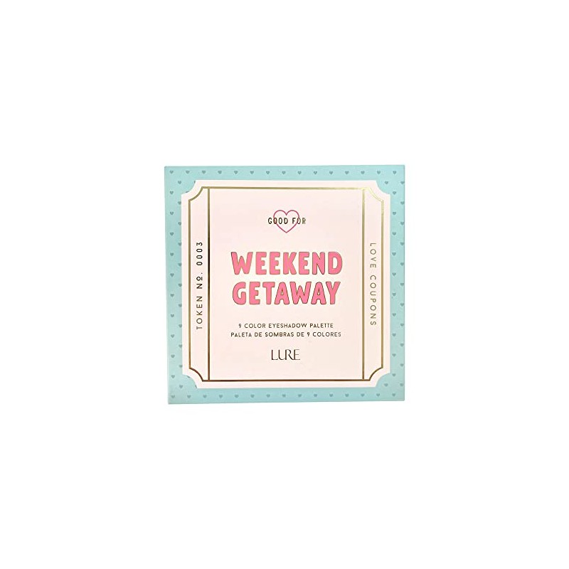 Lure, Paleta de sombras, Love Coupons, Weekend Get Away