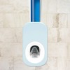 Hands-Free Toothpaste Dispenser Wall Mounted Automatic Toothpaste Squeezer Waterproof for