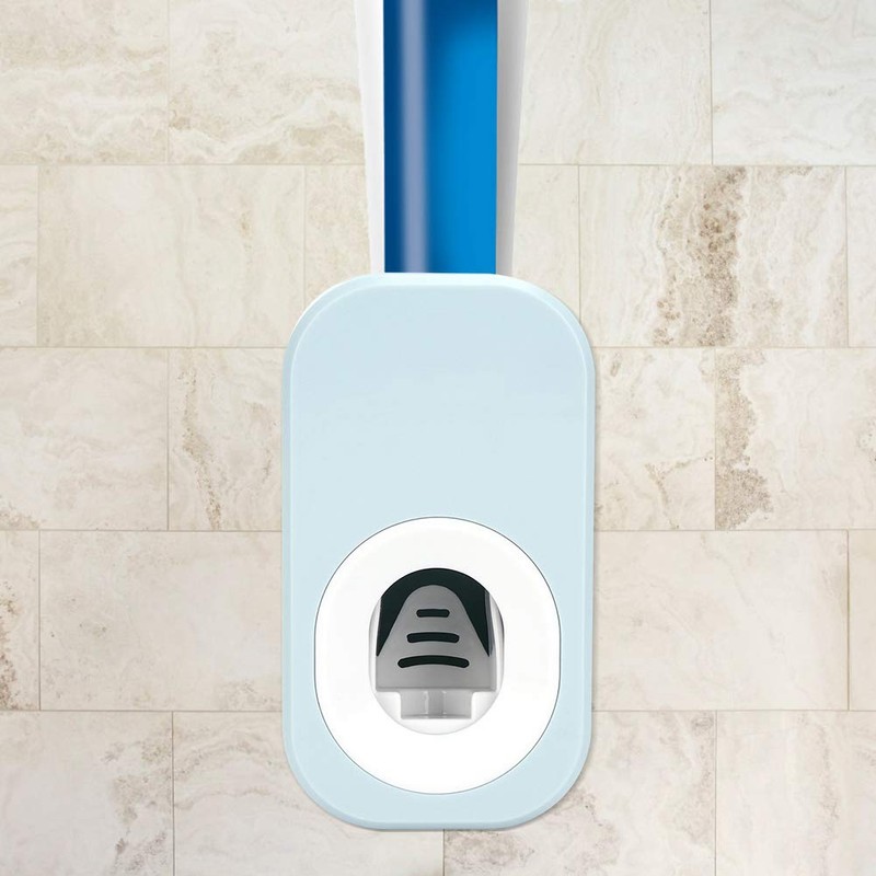 Hands-Free Toothpaste Dispenser Wall Mounted Automatic Toothpaste Squeezer Waterproof for