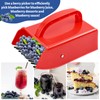 Hanotic 2 Packs Berry Picker, Plastic Blueberry Picker Scoop with