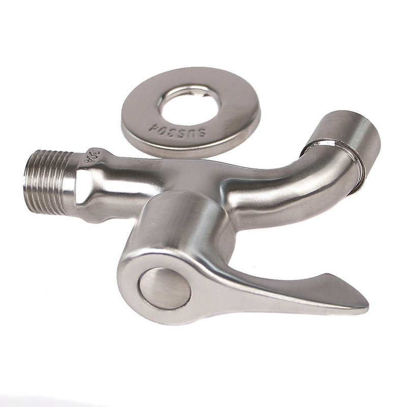Tap Cast Stainless Steel 304 Outlet Tap Tap 1/2 Inch