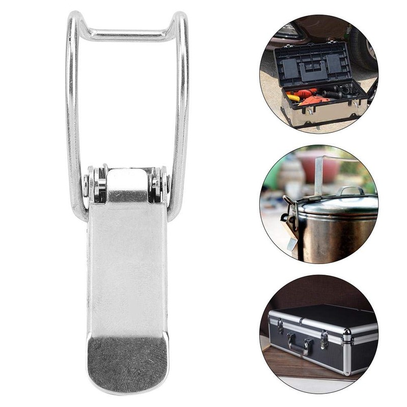 Pack of 4 Toggle Lock 201 Stainless Steel Box Lock