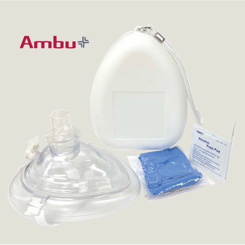 Kemp USA Ambu Medical Supplies & Equipment CPR Mask Kit