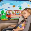 Car Window Sun Blocker,Side Window Screen | Cute Portable Baby