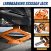Auto Dynasty Scissor Jack, 2 Ton (4409 LBS) Portable Car