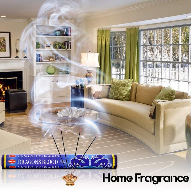 120 Incense Sticks Bulk Pack, HEM, Zen Aromatherapy, 6 Boxes