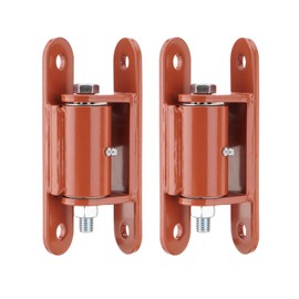 SPARKWHIZ Heavy Duty Gate Hinge, 7" Bolt onto Gate Hinge, Weldable Hinges for Gate, 2pack