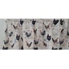 Rooster Valance, Chicken Farmhouse Style Valance, Kitchen Curtain, Country Style