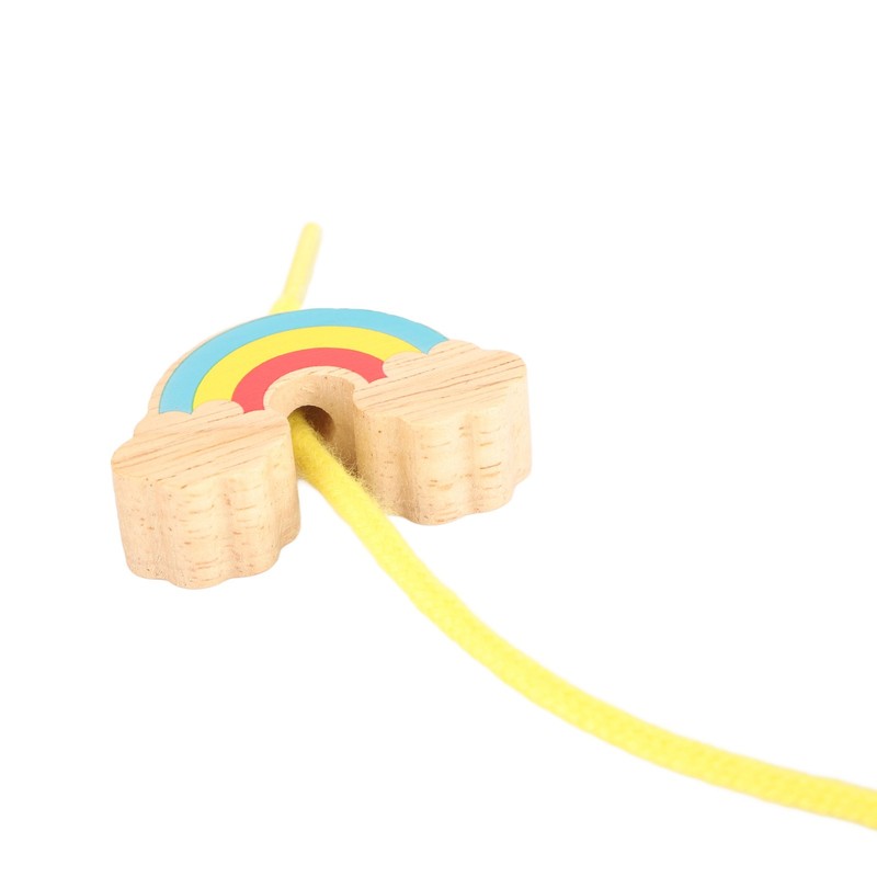 Wooden Animals Stacking Toy Colorful Improve Coordination Blocks Balancing Tree