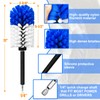 Wheel Brush Kit, Soft Drill Wheel Cleaner Brush, Tire Brush,