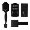 UMIKSMART Smart Keypad Door Lock with Handle, Tuya WiFi App