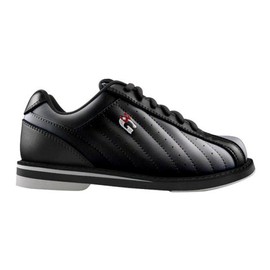 3G3G Kicks Unisex Bowling Shoes- Black/White 11.5 US