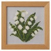 LECIEN (ルシアン) 刺しゅうキット 小さな花のフレーム クロスステッチ すずらん 852