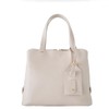 VITAFELICE vinb-l16045 Women's Genuine Cowhide Leather 2-Way Square Handbag, white