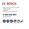 Bosch 2 x Pro Planer Blades (for Plastic-Coated Panels, Hardwood,
