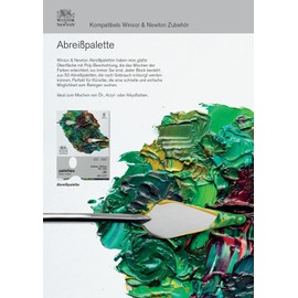 Winsor & Newton Tear-Off Palettes, 23cm x 31cm, 50 Sheets