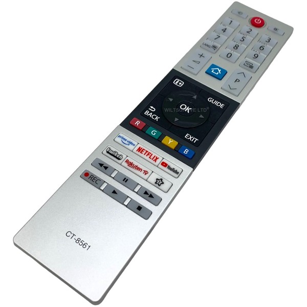 Universal CT-8561 TV Remote Control Compatible with Toshiba RC42150P RC45151