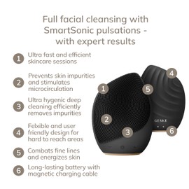 GESKE Sonic Facial Brush | 5 in 1 Sonic Facial Brush