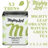 MIGHTY LEAF Organic Matcha Green Tea, 1.5 OZ ea, 3