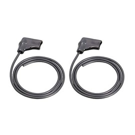 Kitaco 0900-755-01051 Brake Switch Terminal Set with Harness, 187 Type Flag Type Terminal Female/Sleeve Included, Heat Resistant Temperature 176°F (80°C), Set of 2