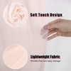 MEKOTRIN Wedding Arch Draping Fabric, 1 Panel 28" x20ft Chiffon