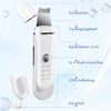 Skin Scrubber Ultrasound, Yeerain Pore Cleanser Face with 4 Modes