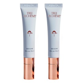 Tru Alchemy Eye Elixir Cooling Eye Treatment Cream - Dark Circle Eye Cream for Puffiness and Bags Under Eyes - Caffeine, Hyaluronic Acid, Vitamin C (2-Pack)