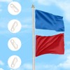 8 PCS Flag Pole Clip Wind Flag Pole Snap Hooks