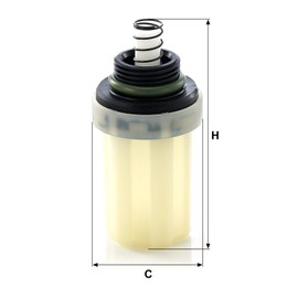 Original MANN-FILTER Fuel filter WK 4001 – For Utility Vehicles