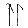 Hiking Stick 4 Stage Hiking Stick Grandpa Cane Light cane 1-hiking stick-T black