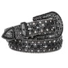 SUOSDEY Rhinestone Belt Men Women for Jeans Dress Western Cowgirl